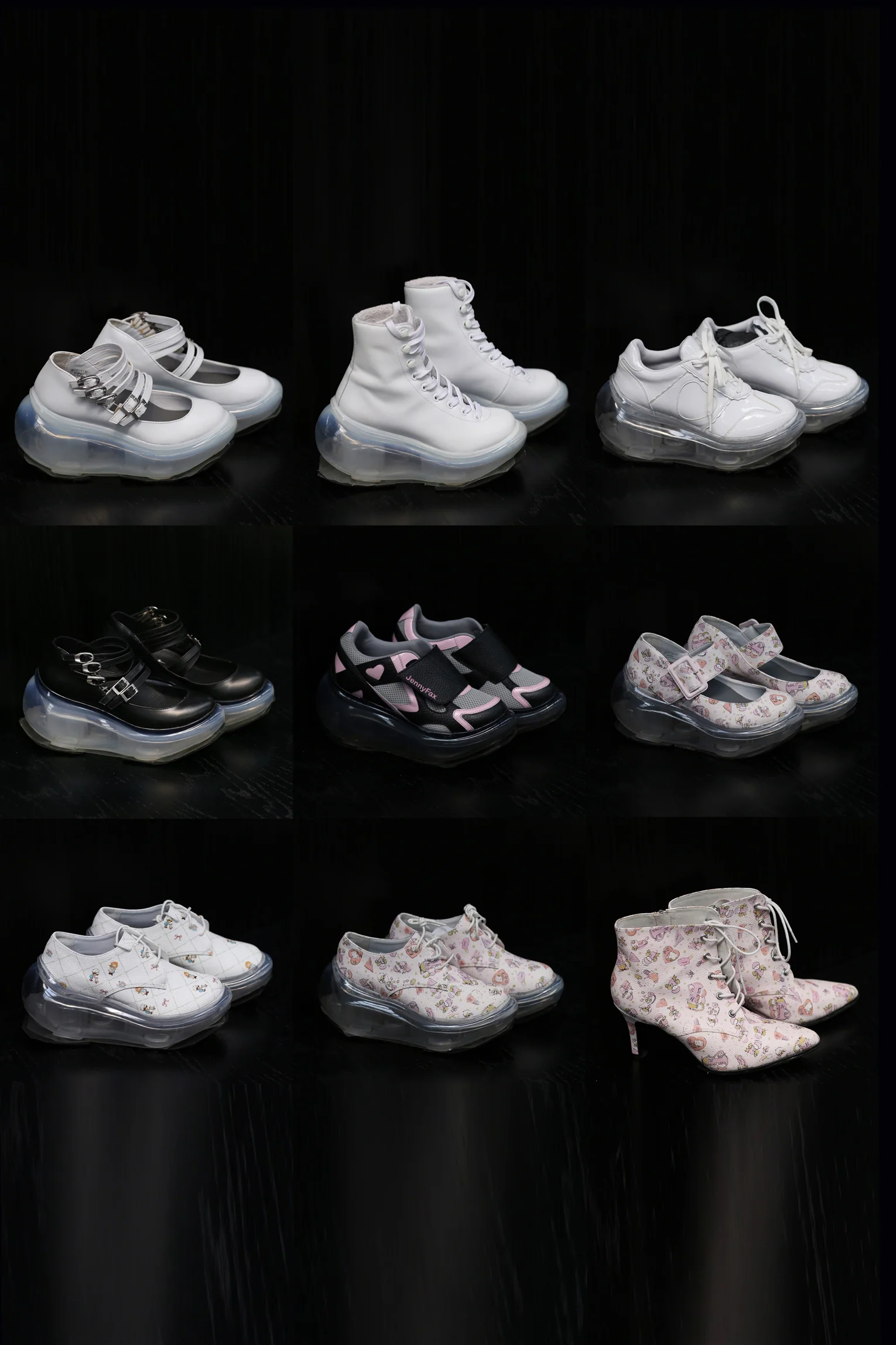Jenny Fax Japanese transparent air cushion original Mary Jane height increasing shoes series collection JF-JFAW22SHOES021-0 girl PJF4 - Image 4
