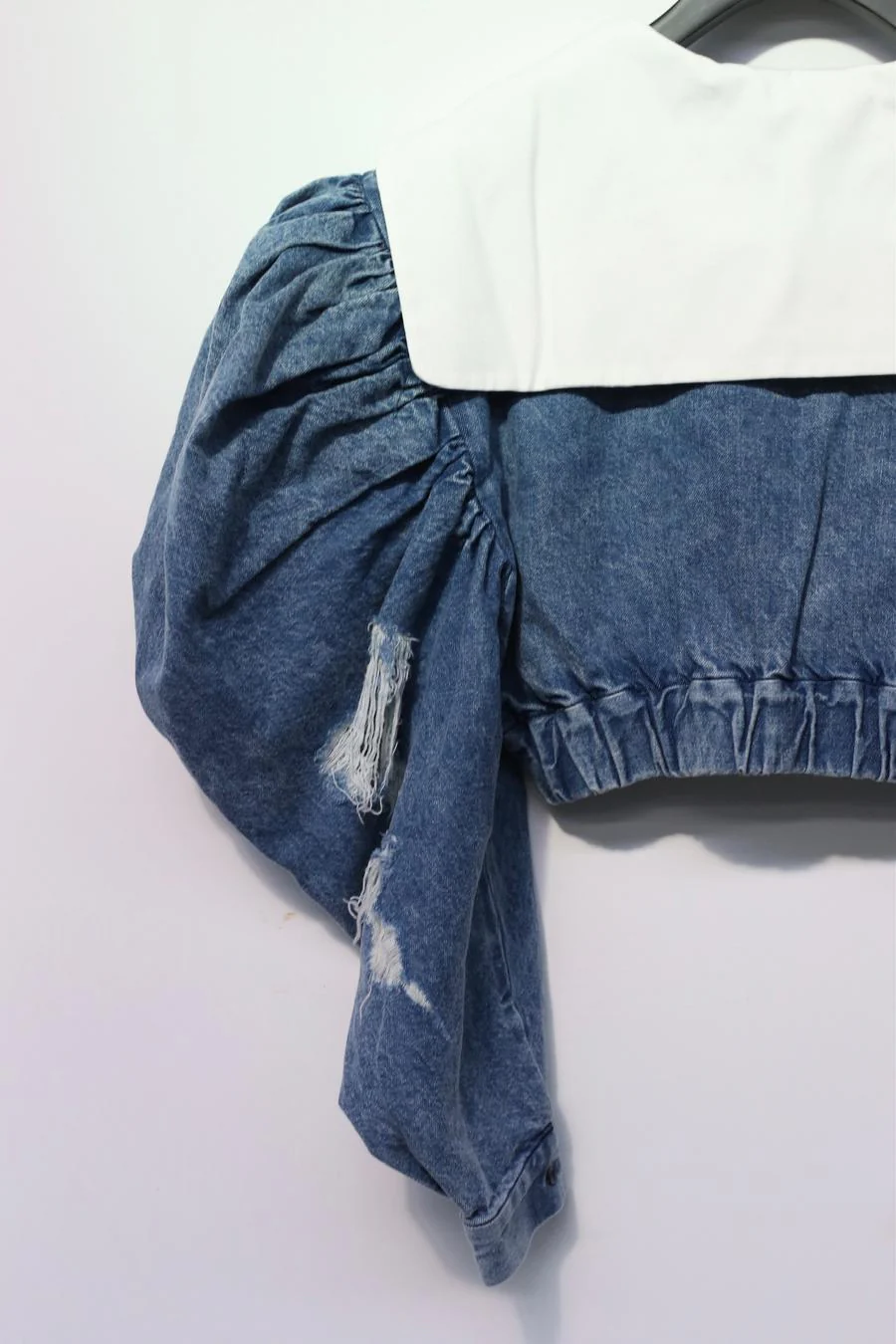 Jennyfax Western sailor beam short top jfaw22B02 blue - Image 3