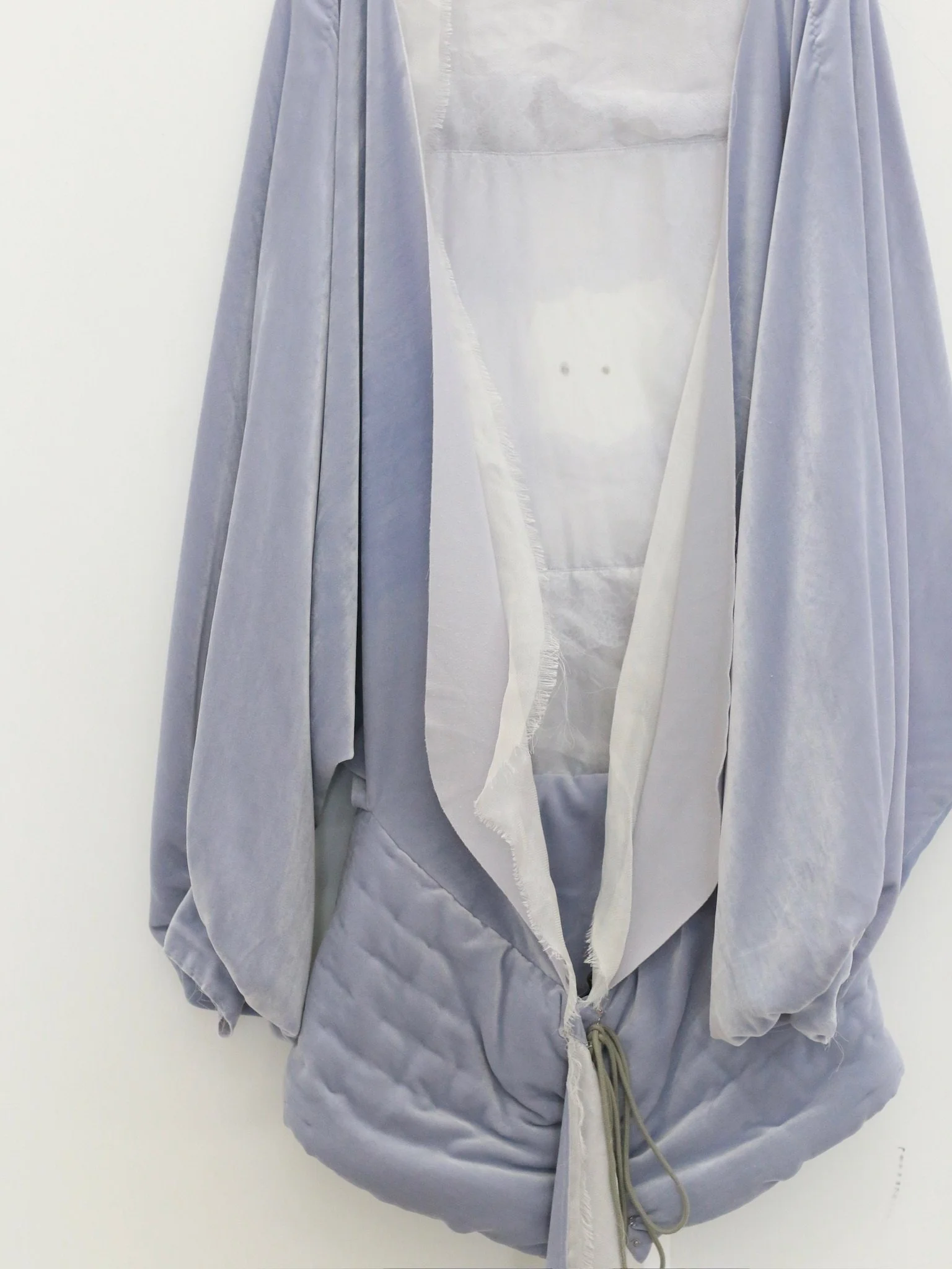 Joyce Bao 25 Autumn/Winter Batwing Sleeve Mini Dress Top JB-JB01-06007-QZ Light Purple - Image 7