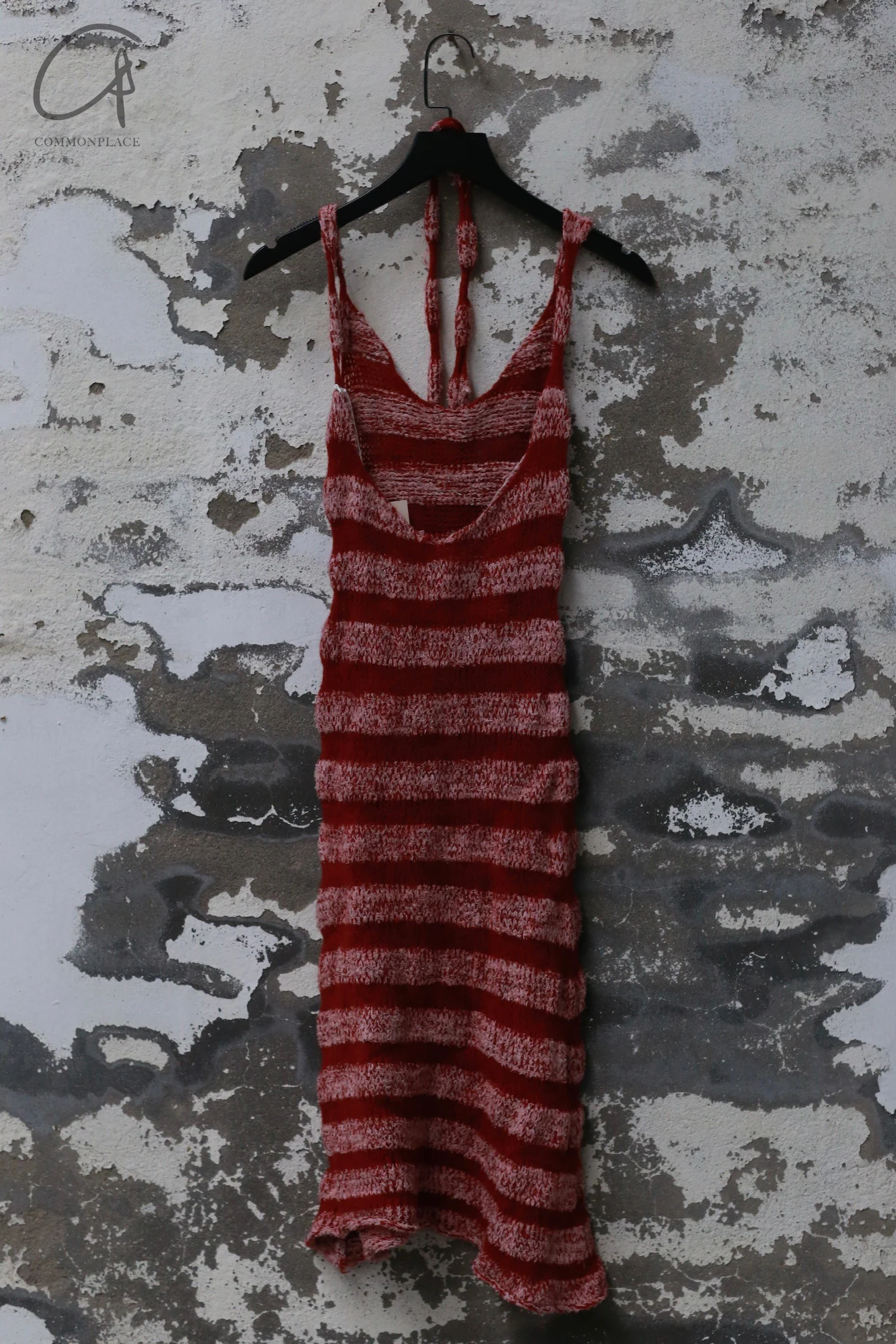 KINYAN LAM Natural dyed striped knitted dress KYL-DRS07-TW DRS07 Striped - Image 8