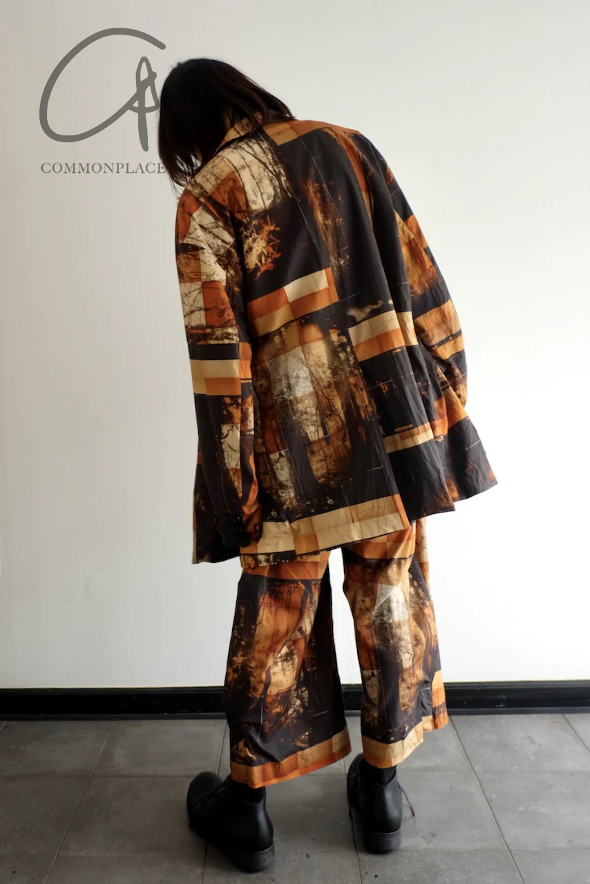 KLASICA 24 Spring/Summer Forest Photo Printing Damon Pants KLC-24C-DPT023-YR Printing - Image 13