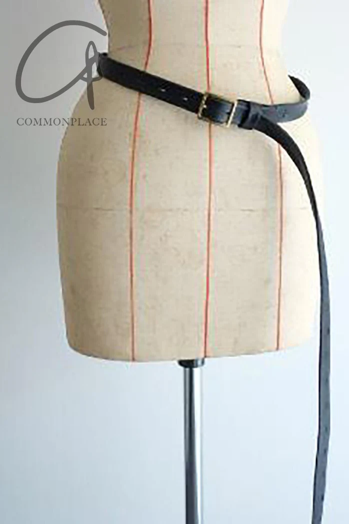 KLASICA 24 Spring/Summer Leather Belt KLC-LTH-009-HEI Black - Image 6