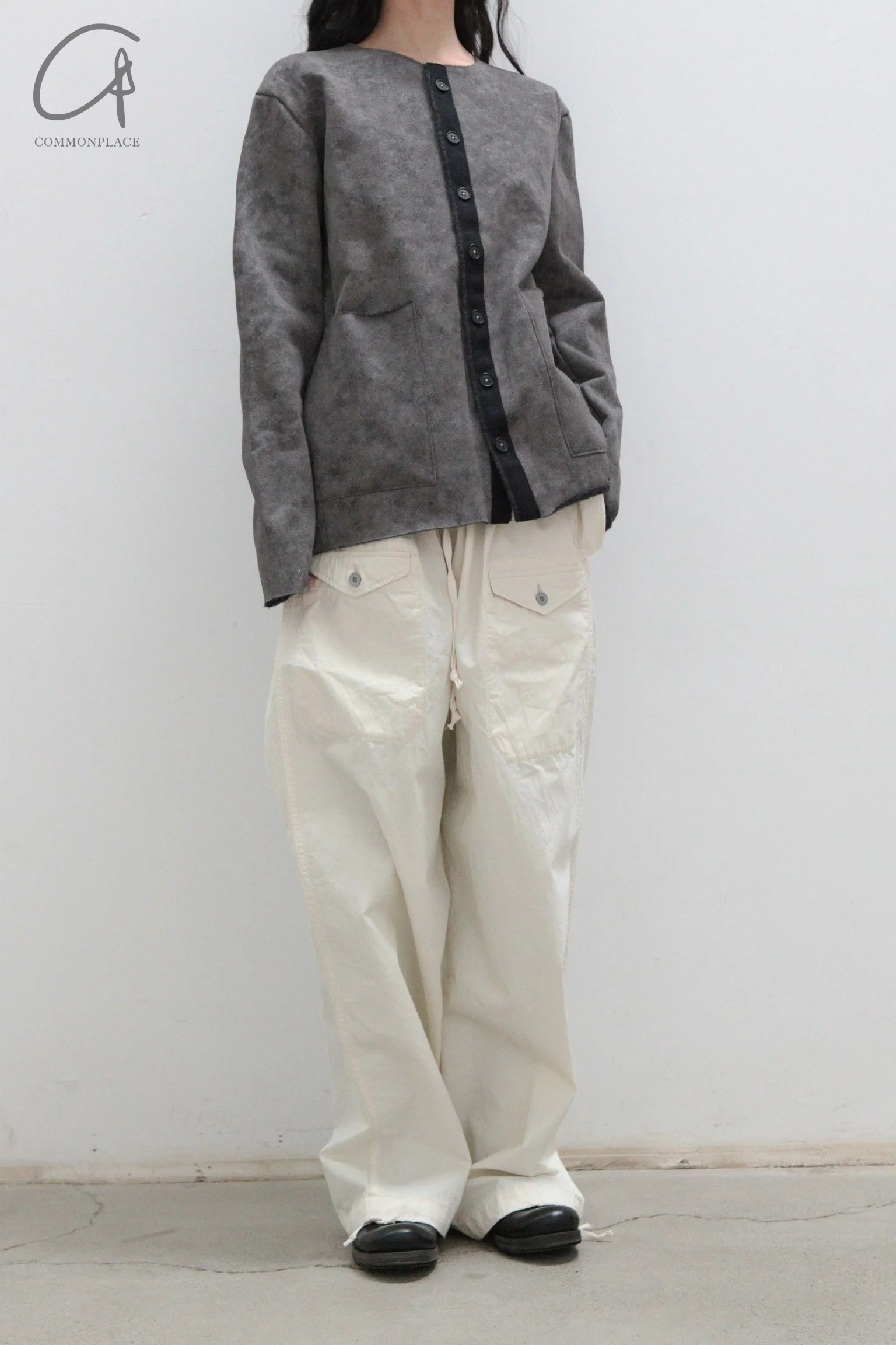 KLASICA cardigan 23C-CDG-082 gray - Image 4