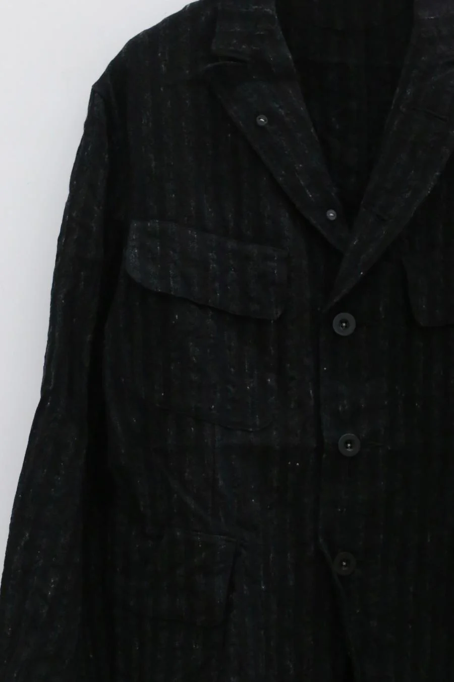 KLASICA ink color striped jacket 22C-48JKT - Image 11