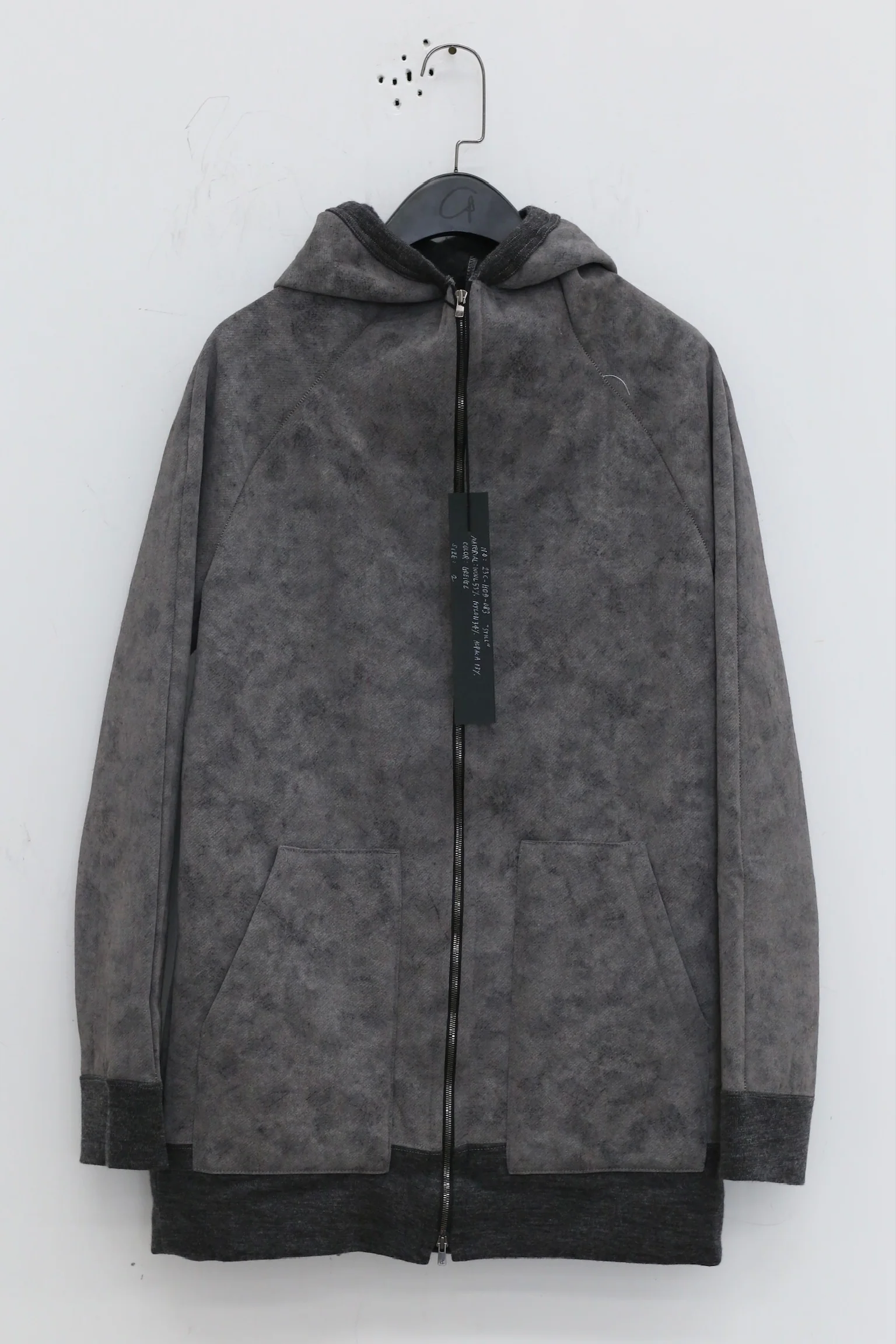 KLASICA parka 23C-HOD-083 gray - Image 6