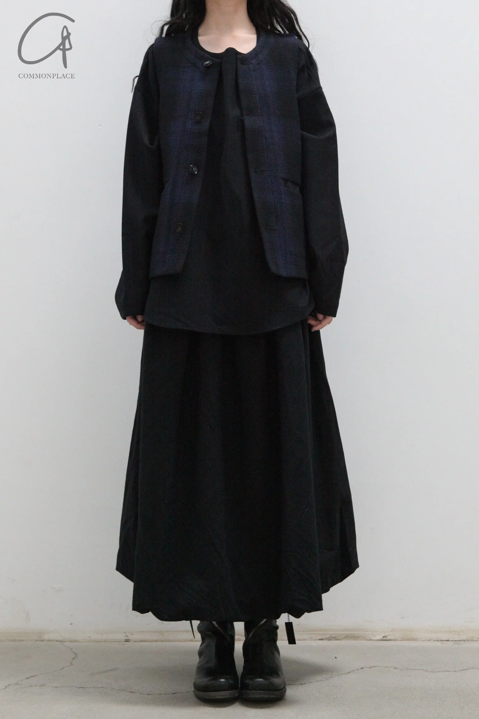 KLASICA puffy skirt 23C-SKT-069 jet black - Image 10