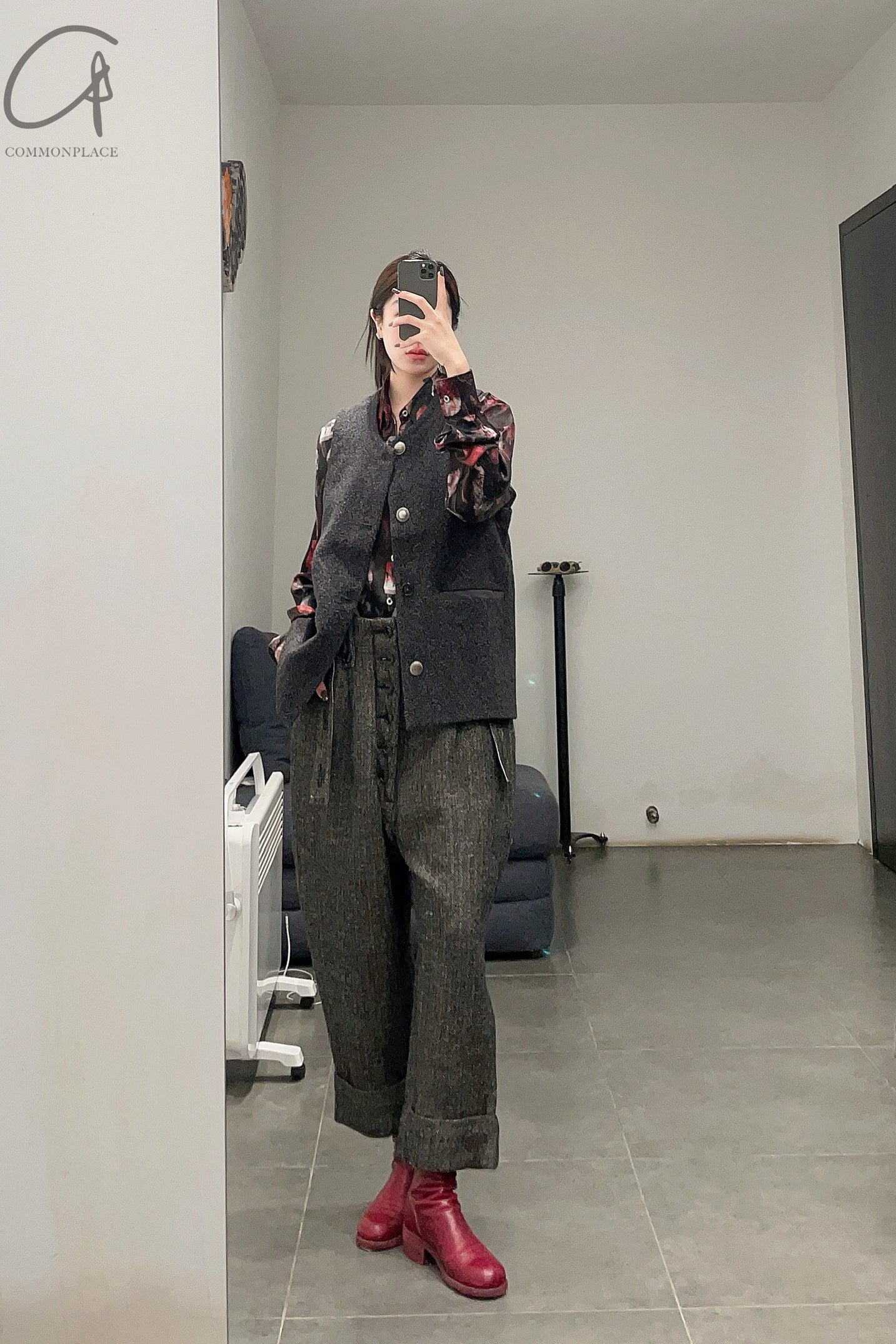 KLASICA strap pants 22C-43TRS - Image 14