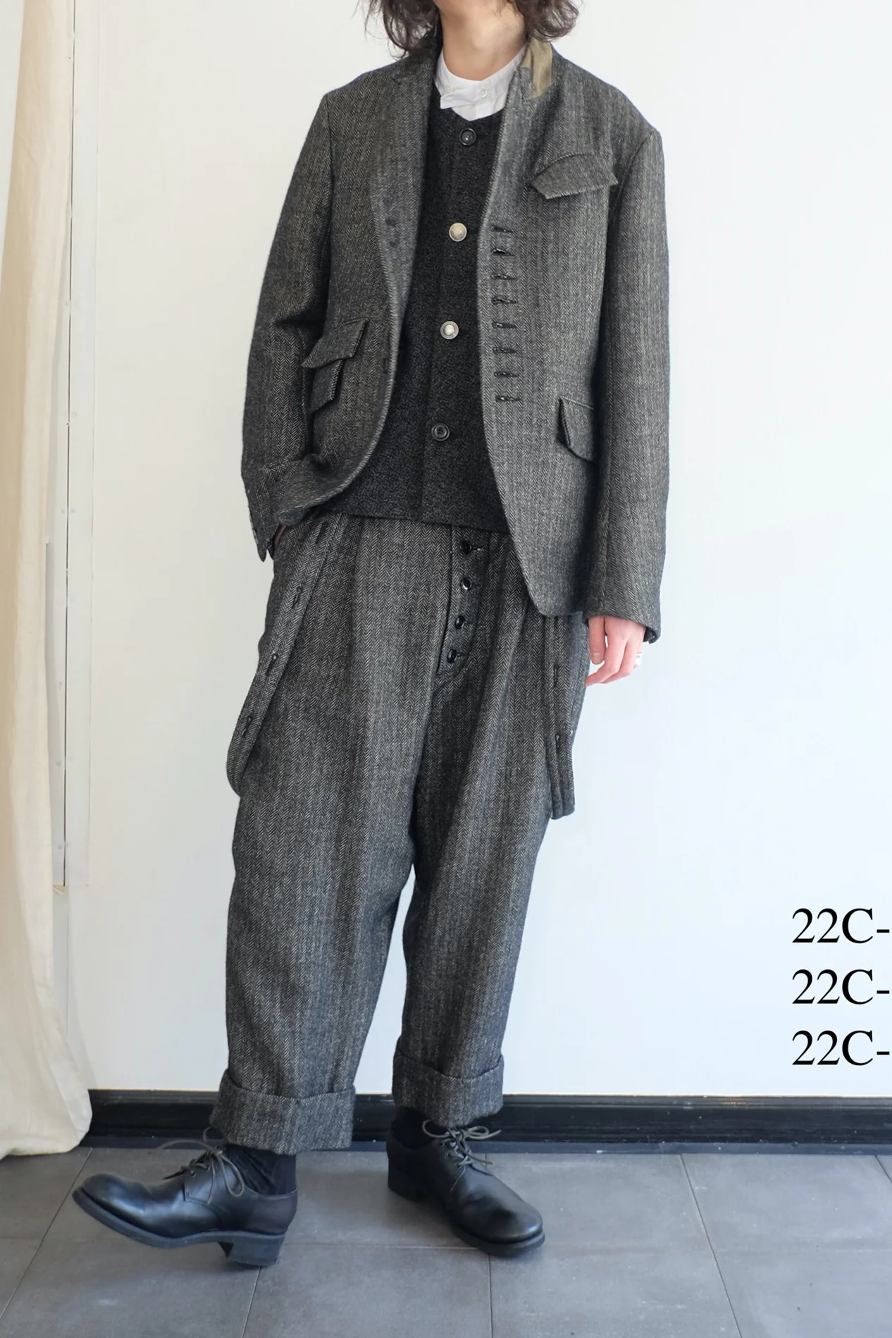 KLASICA strap pants 22C-43TRS - Image 5