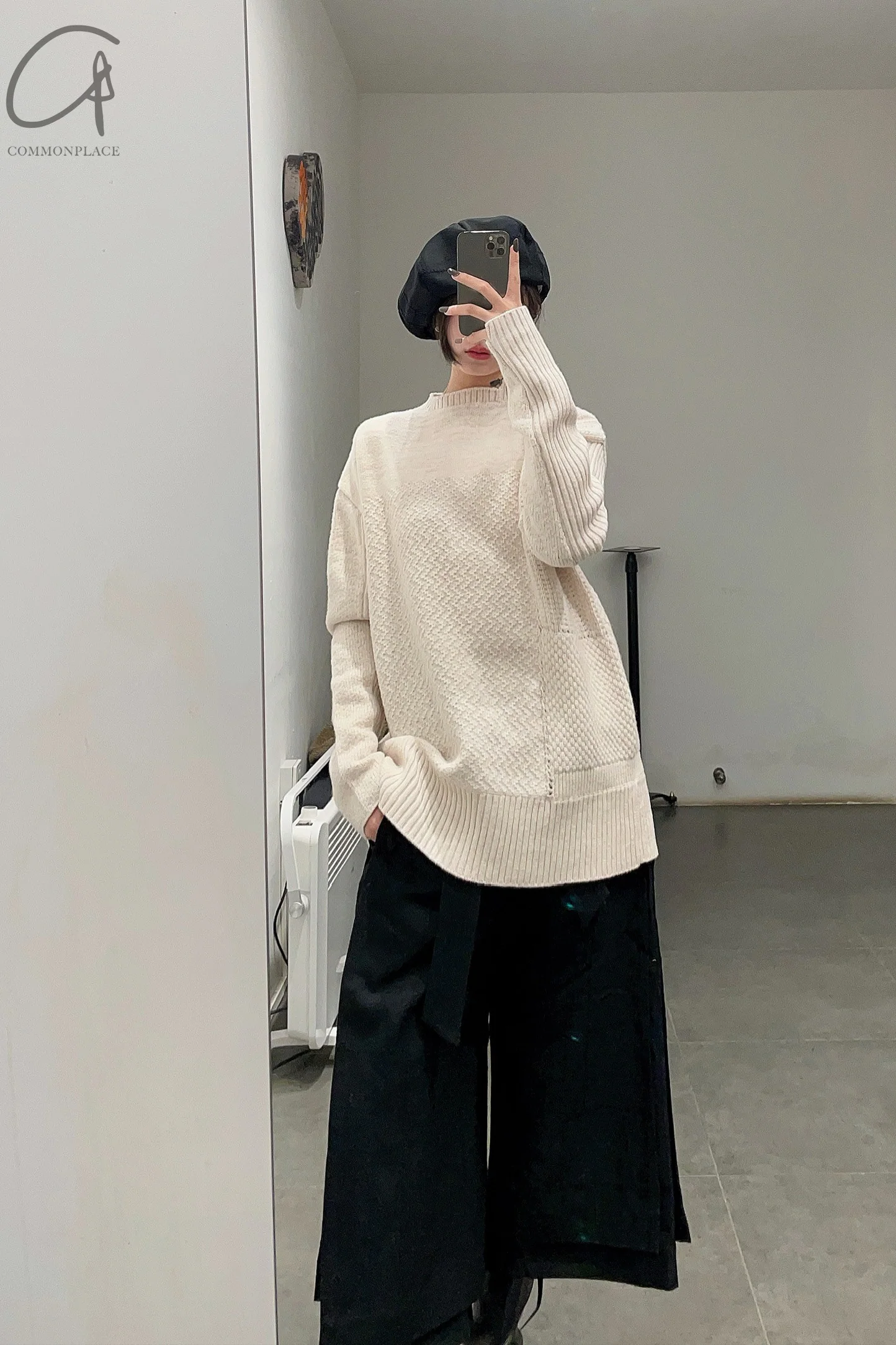 KLASICA sweater 22C-69OP natural color PK1000 - Image 25