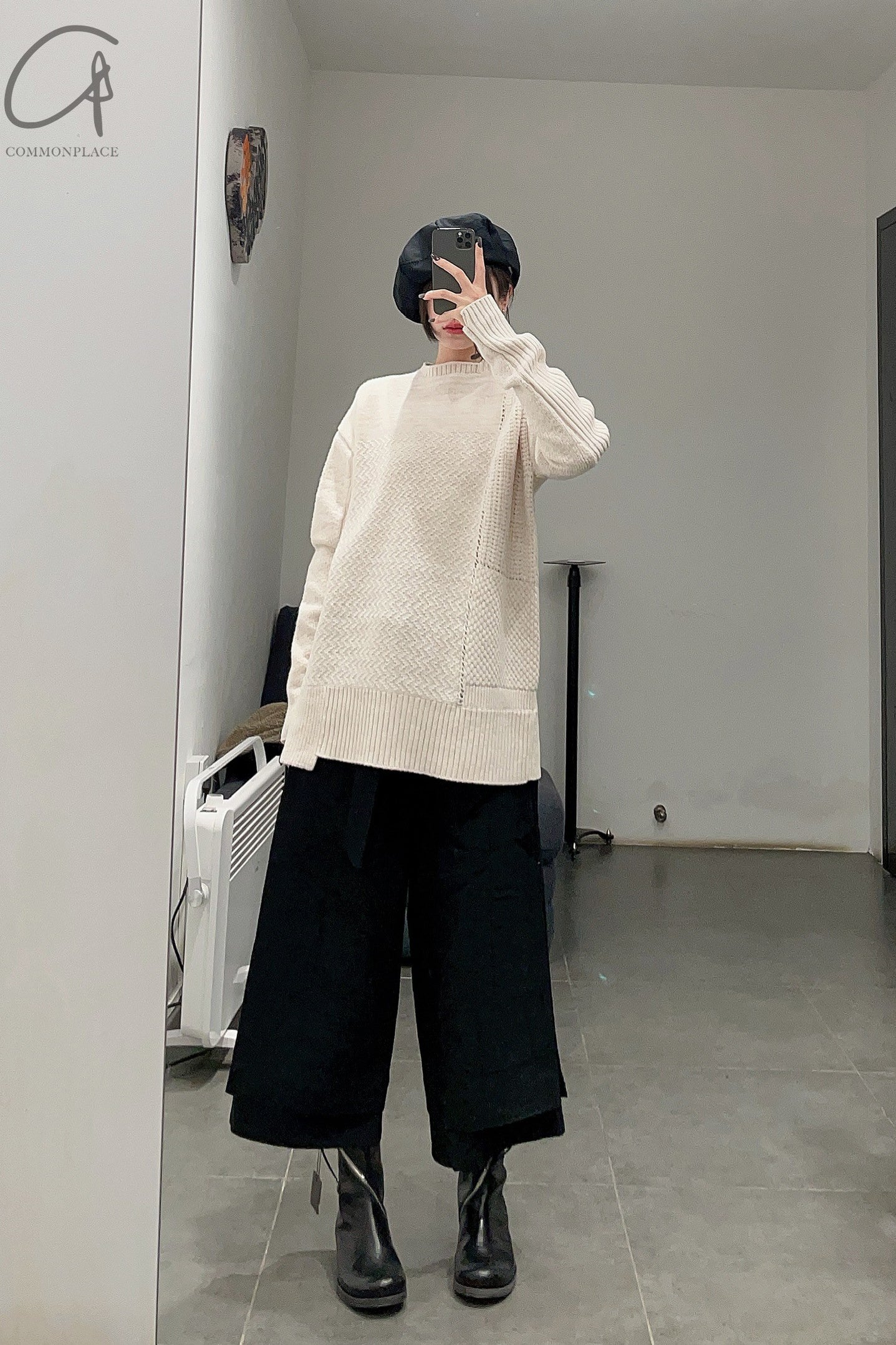 KLASICA sweater 22C-69OP natural color PK1000 - Image 26