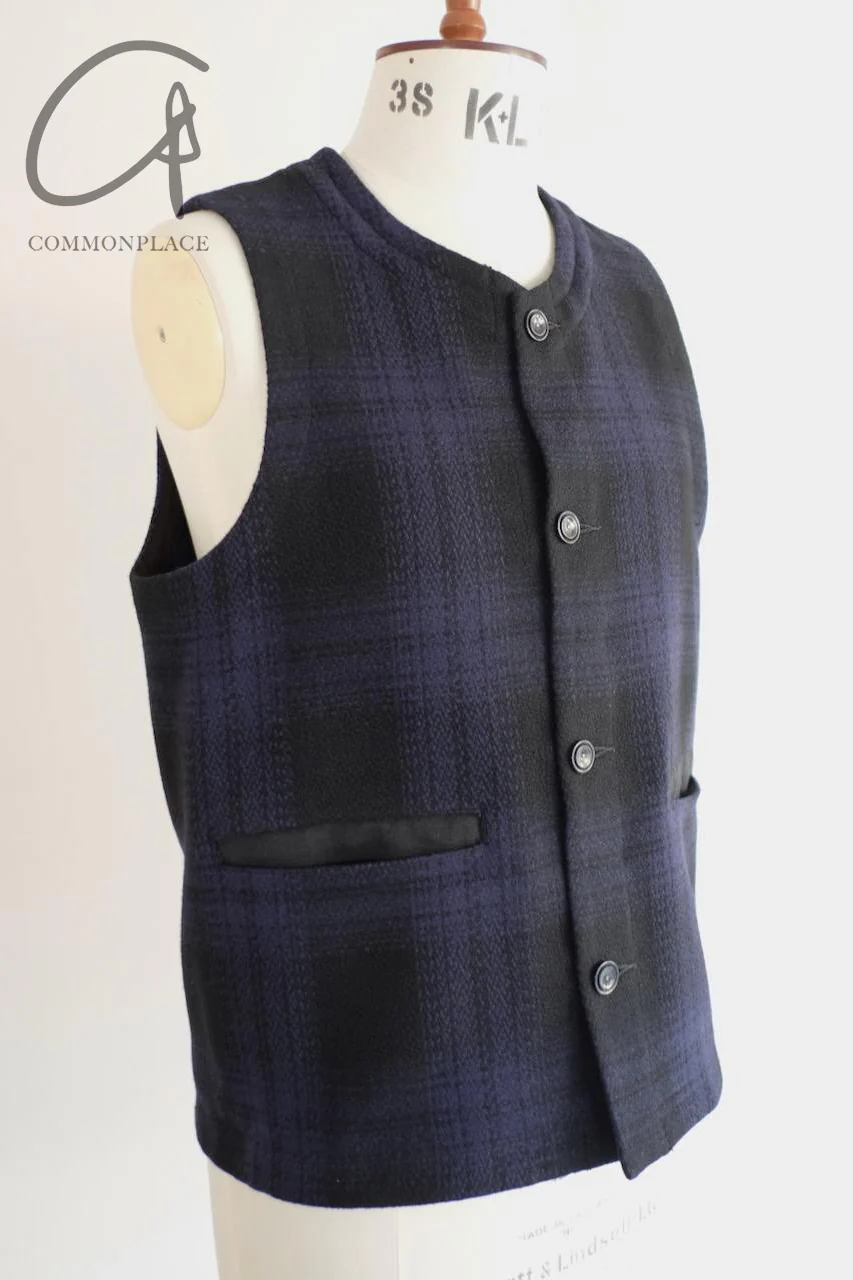 KLASICA vest/waistcoat 23C-VST-078 navy blue - Image 5