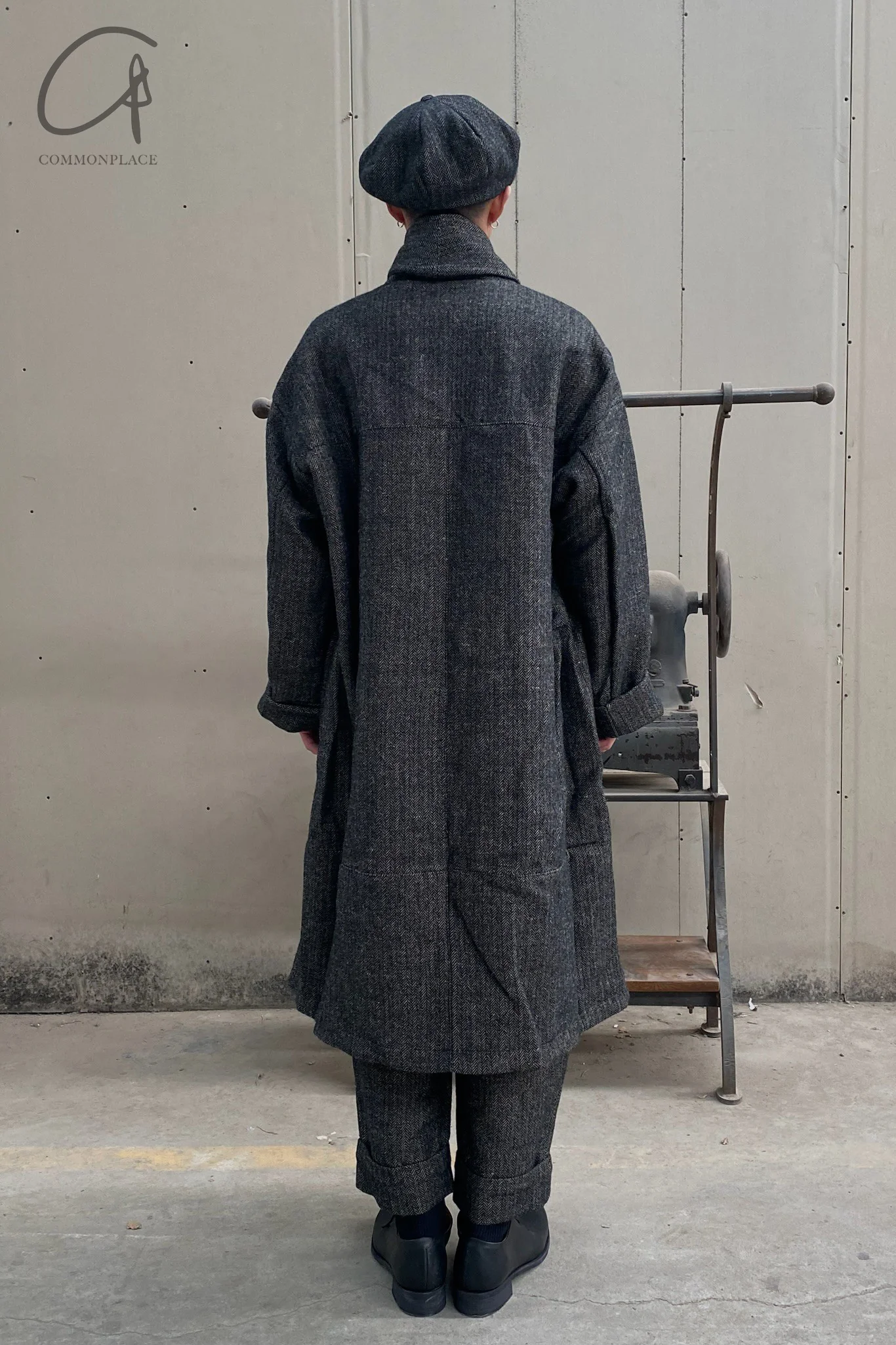 KLASICA wool jacket 22C-39GCT black - Image 10