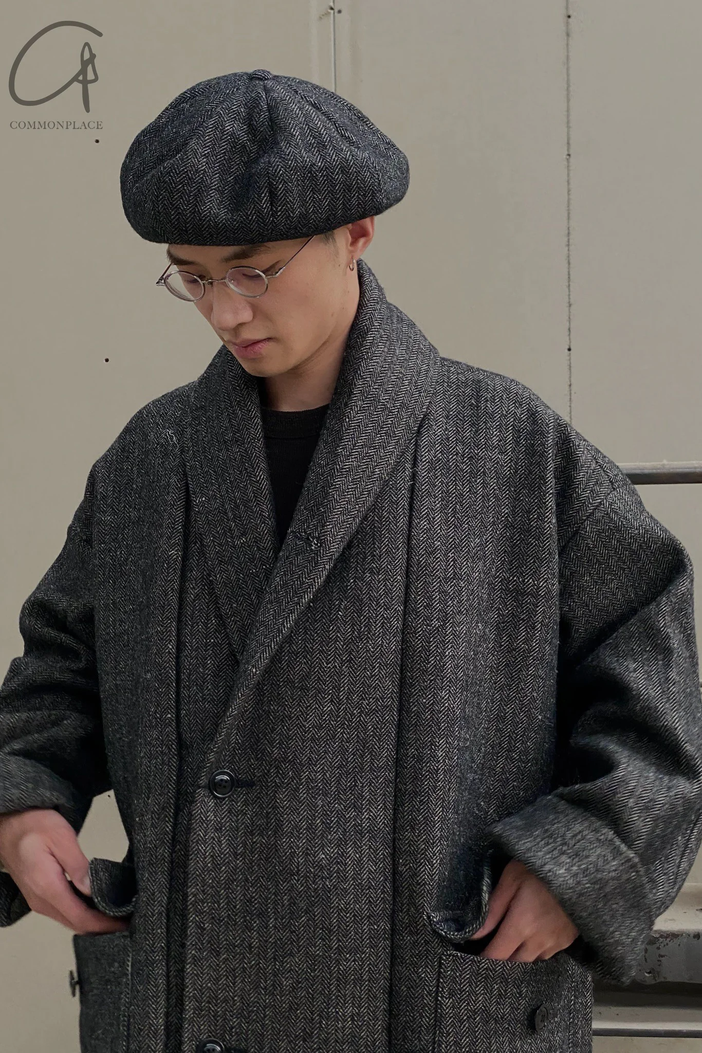 KLASICA wool jacket 22C-39GCT black - Image 3
