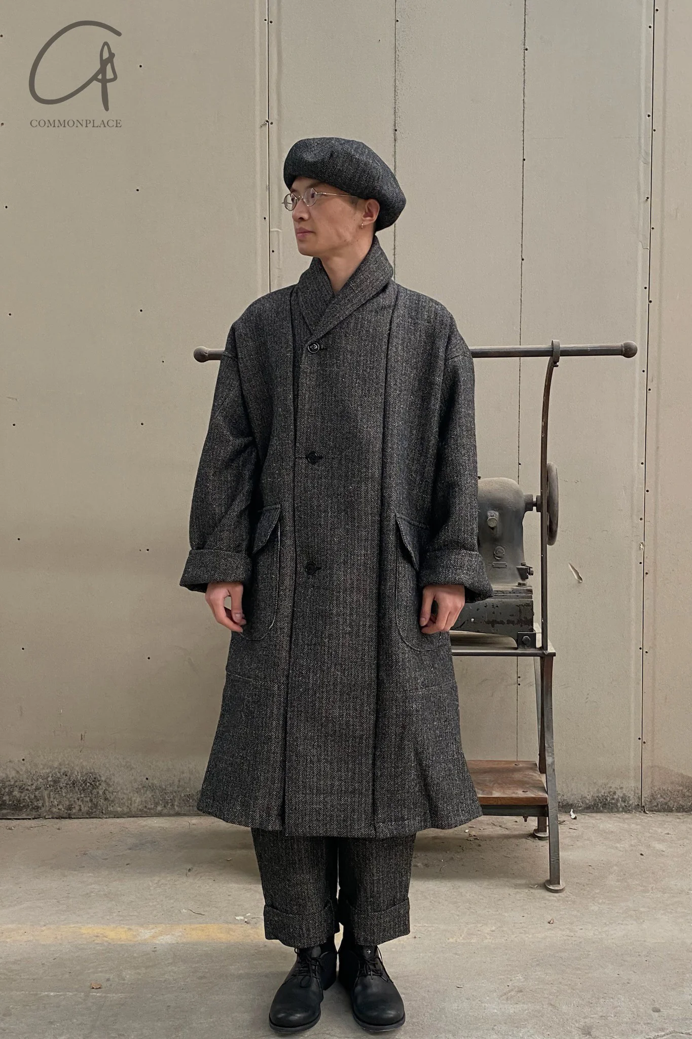 KLASICA wool jacket 22C-39GCT black - Image 4