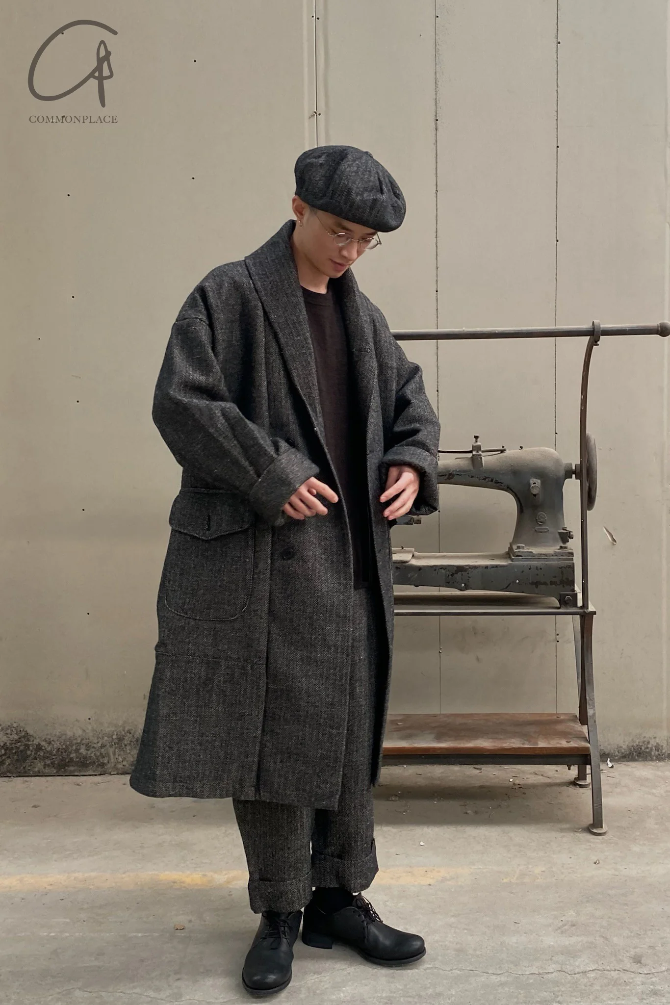 KLASICA wool jacket 22C-39GCT black - Image 5