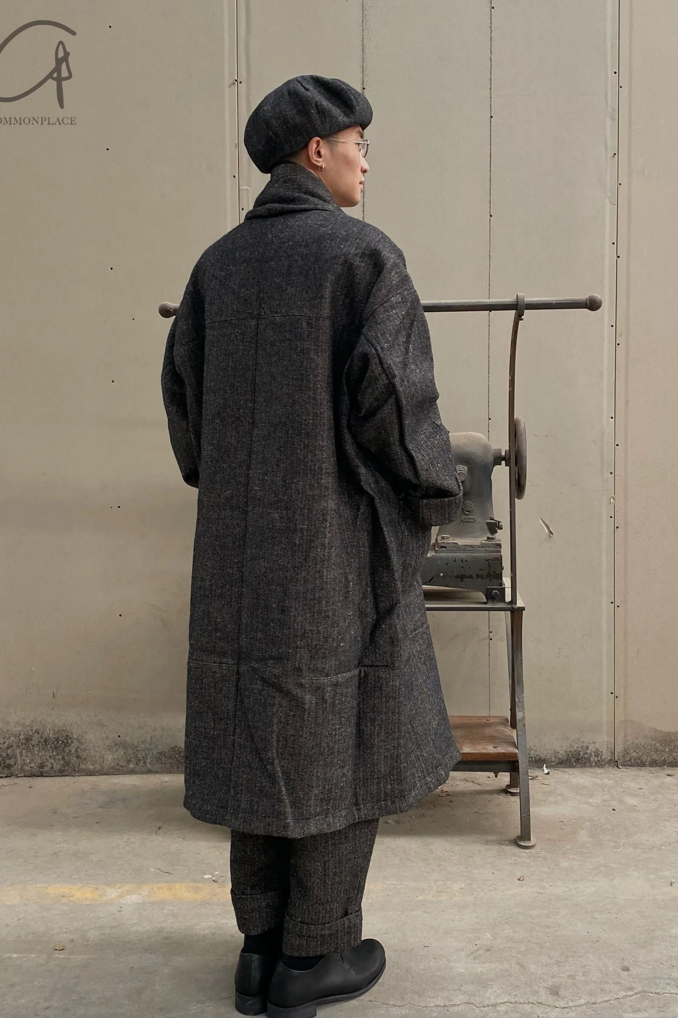 KLASICA wool jacket 22C-39GCT black - Image 8