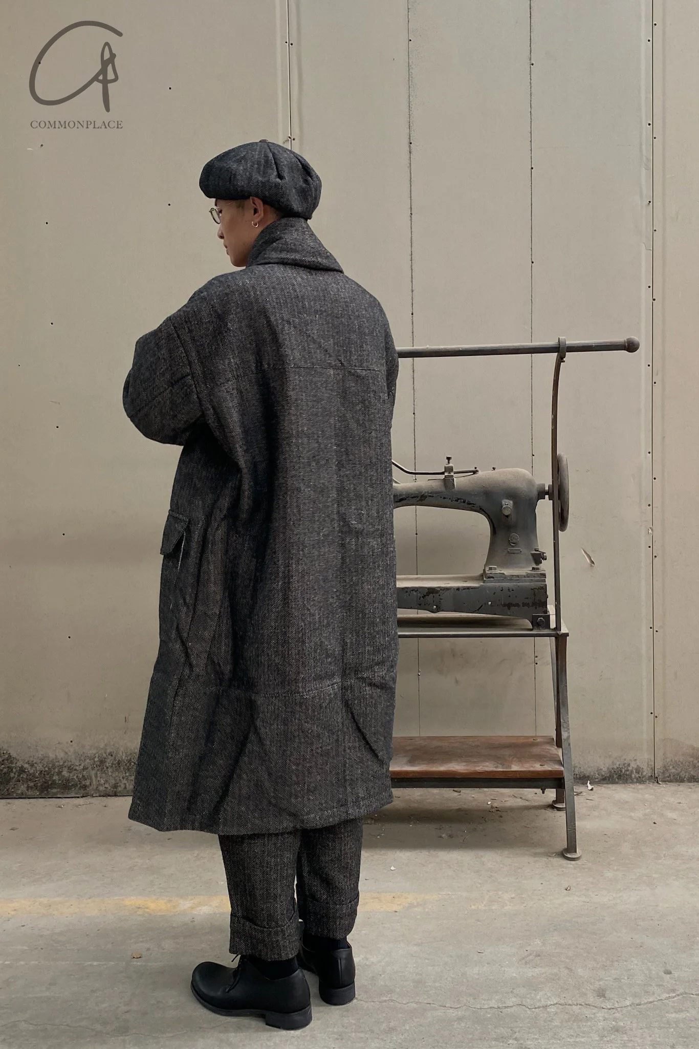 KLASICA wool jacket 22C-39GCT black - Image 9