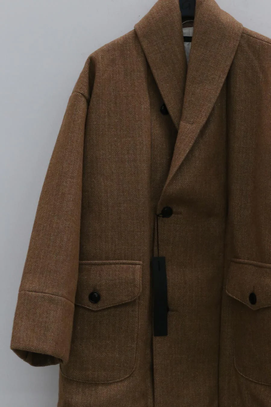 KLASICA wool jacket 22C-39GCT earth yellow - Image 14