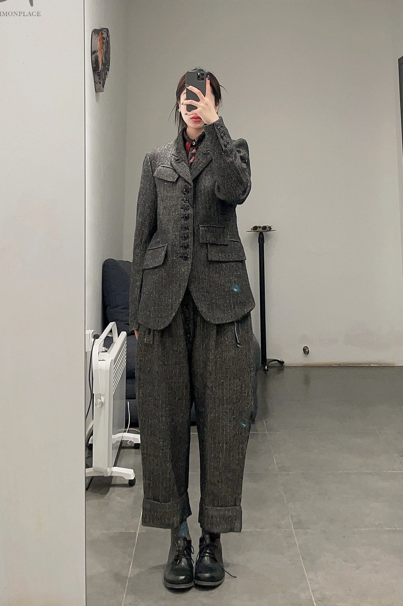 KLASICA wool jacket KLC-22C-40BLZ-HEI - Image 10