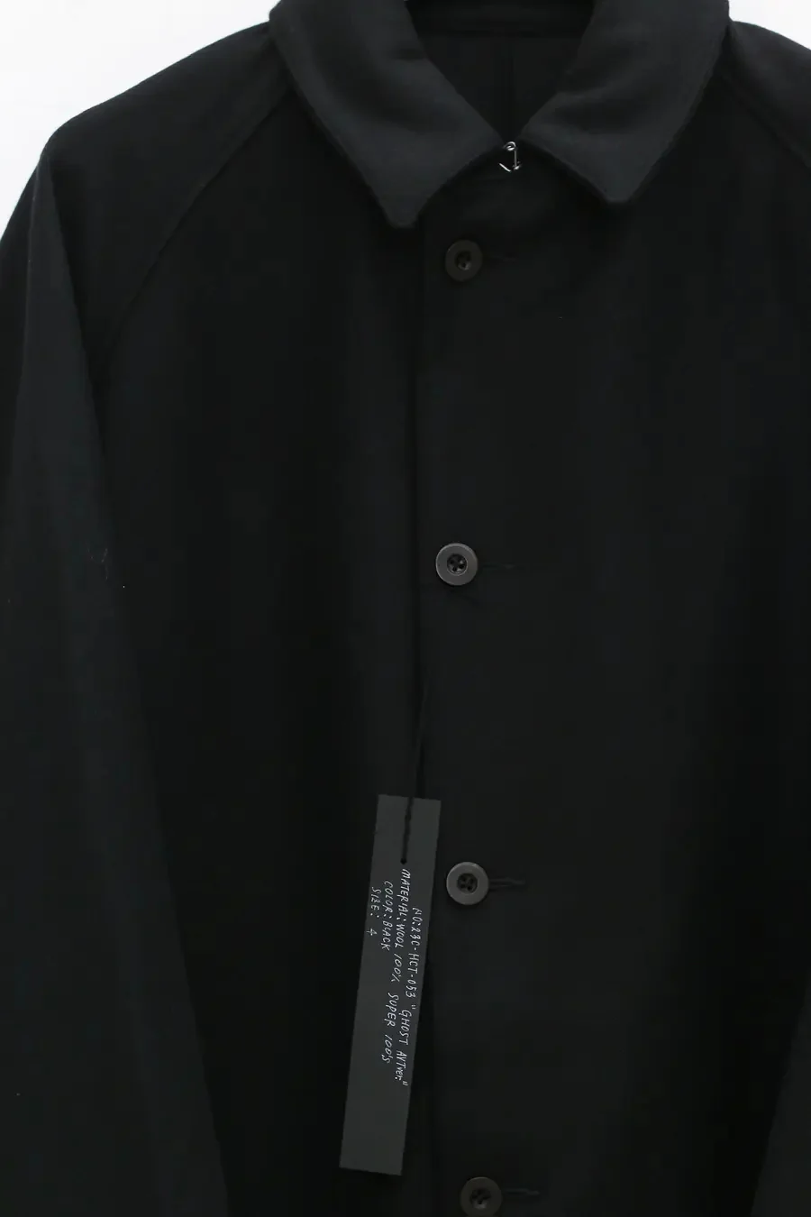 KLASICA wool jacket 23C-HCT-053 black - Image 2