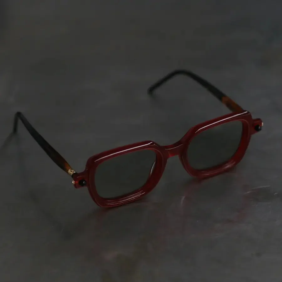 kuboraum glasses P4 50-22 RED grey1* PK4 - Image 3
