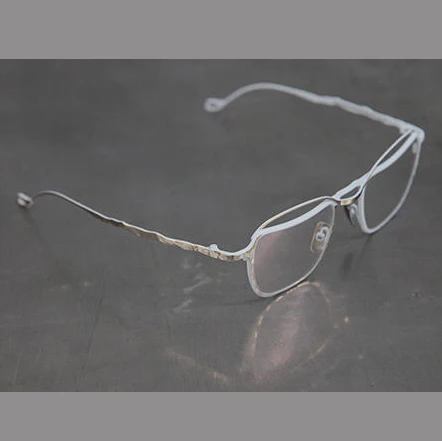 KUBORAUM H71 48-20 WB white frame glasses - Image 3