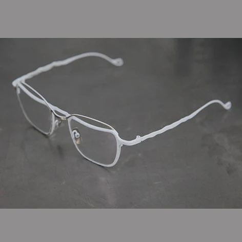 KUBORAUM H71 48-20 WB white frame glasses - Image 4