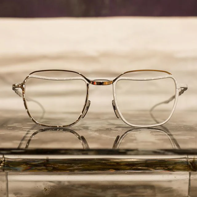 KUBORAUM H71 48-20 WB white frame glasses - Image 5