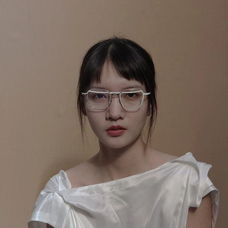 KUBORAUM H71 48-20 WB white frame glasses - Image 6