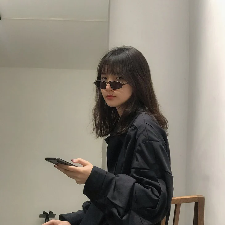 kuboraum sunglasses black thin frame with gold embellishment irregular temples KBM-51-19BR2gray-HEI (H73 51-19 BR 2gray) black - Image 8