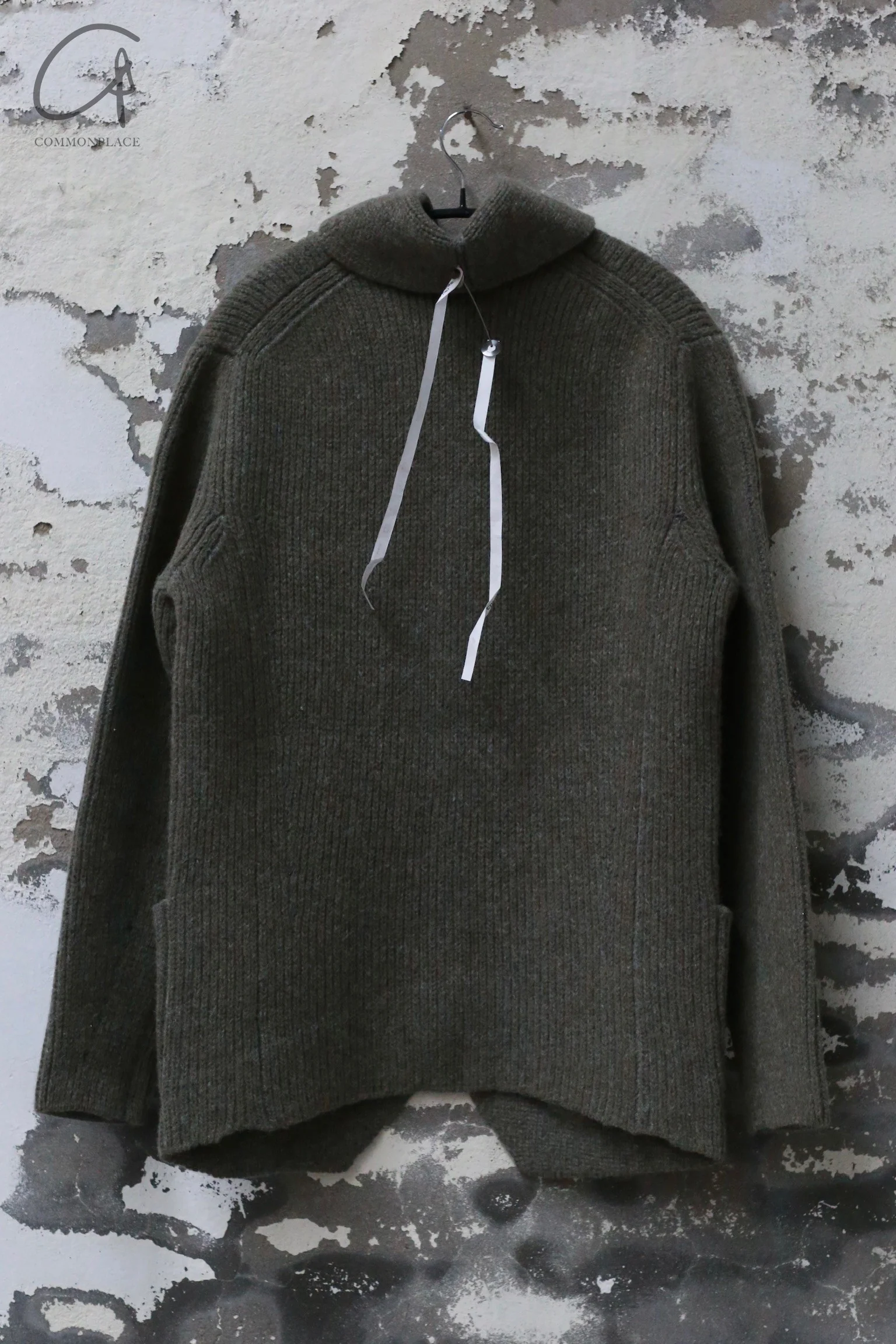 LABEL UNDER CONSTRUCTION 24 Autumn and Winter Scarf Collar Blazer LUC-44_YJC220_CAN2SHE1-ML/GM LUC-44_YJC220 - Image 4