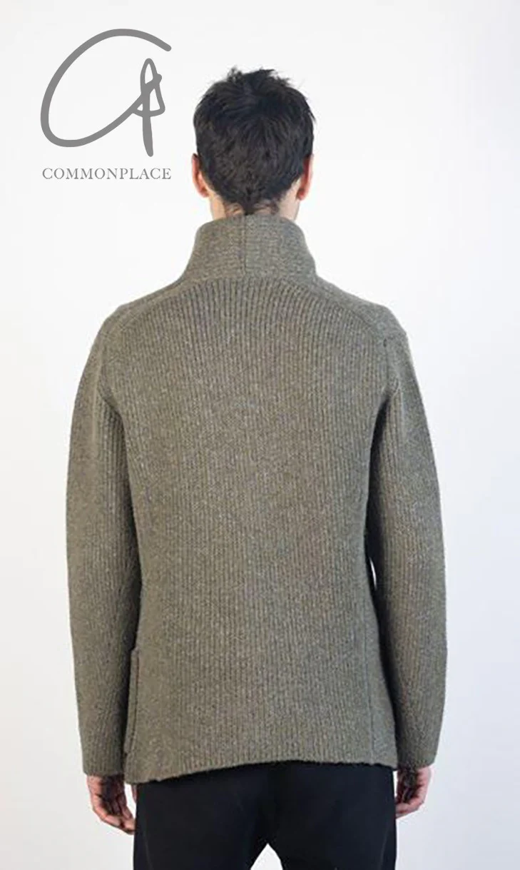 LABEL UNDER CONSTRUCTION 24 Autumn and Winter Scarf Collar Blazer LUC-44_YJC220_CAN2SHE1-ML/GM LUC-44_YJC220 - Image 9