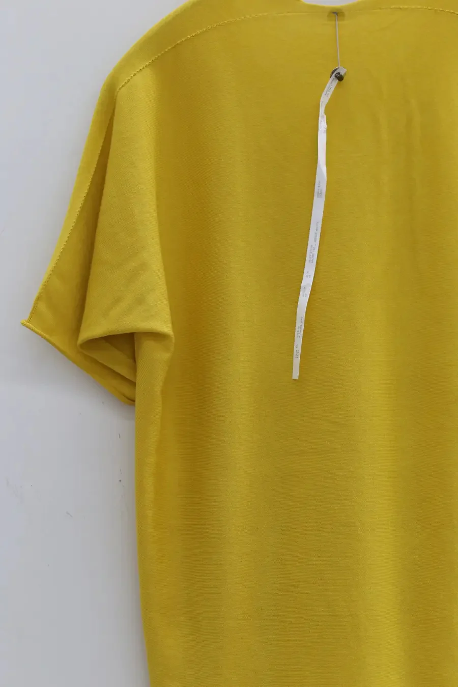 label under construction arched T-shirt 41YMTS05 ZER2 EY - Image 3