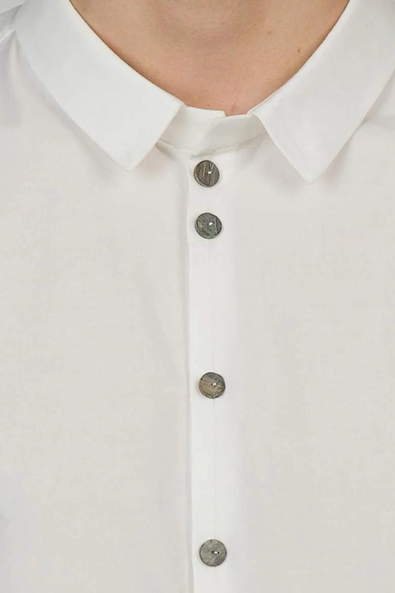 label under construction invisible buttonhole shirt FMSH140 STA FW - Image 5