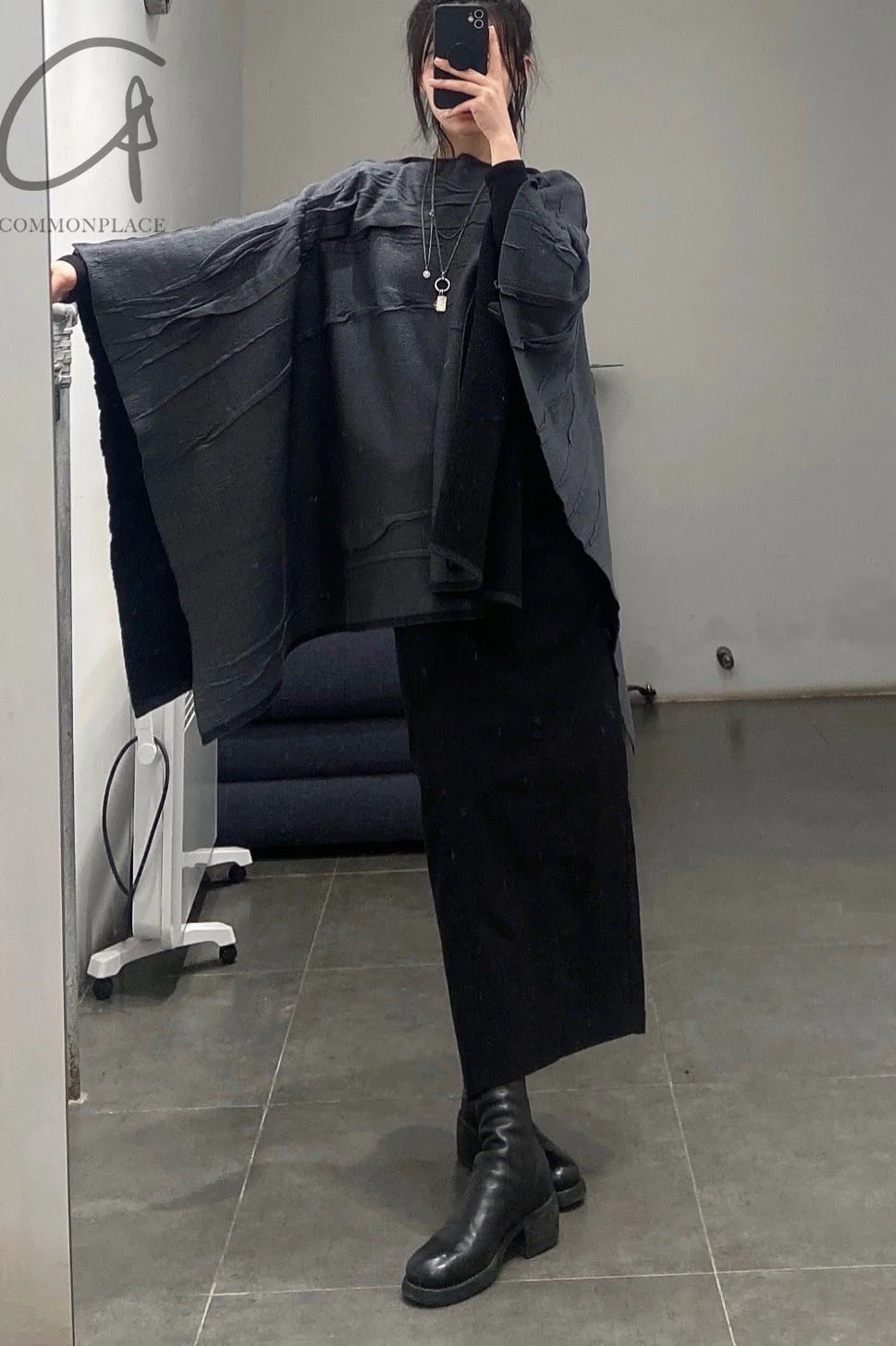 label under construction Lunar version cape skirt 36YXAC296 38/59 - Image 12