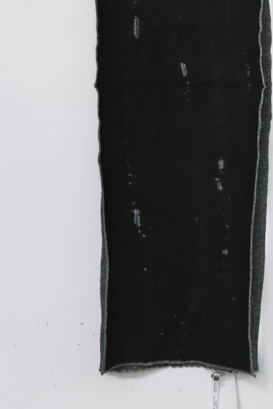 Label Under Construction Moon Scarf YXSC83 LG-BK - Image 3