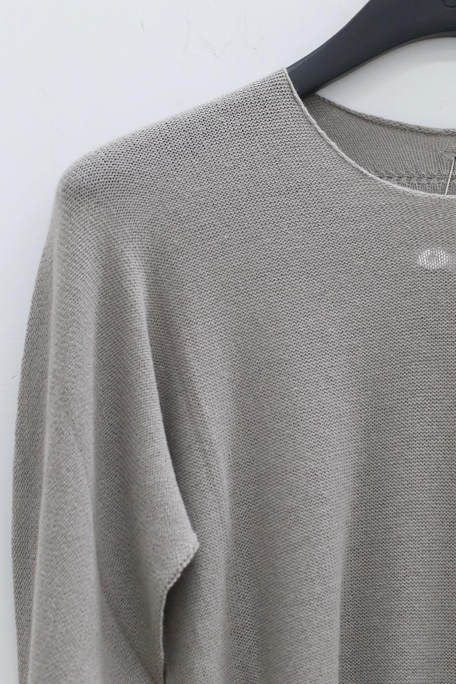 label under construction parabolic zip stitch sweater 36YMSW251-CO148-RG 36/25 - Image 3