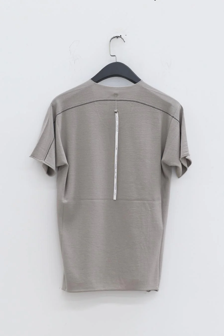 label under construction parabolic zipper seam T-shirt 39YMTS12-ZER2-W 39/LG-M - Image 9