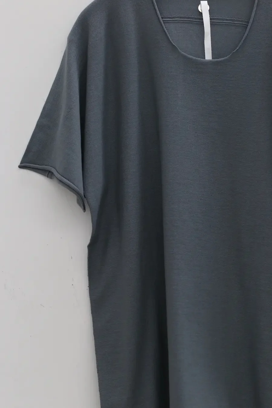 label under construction Parabolic Zipper Seam T-Shirt 41YMTS12 ZER2 PB-PT - Image 2
