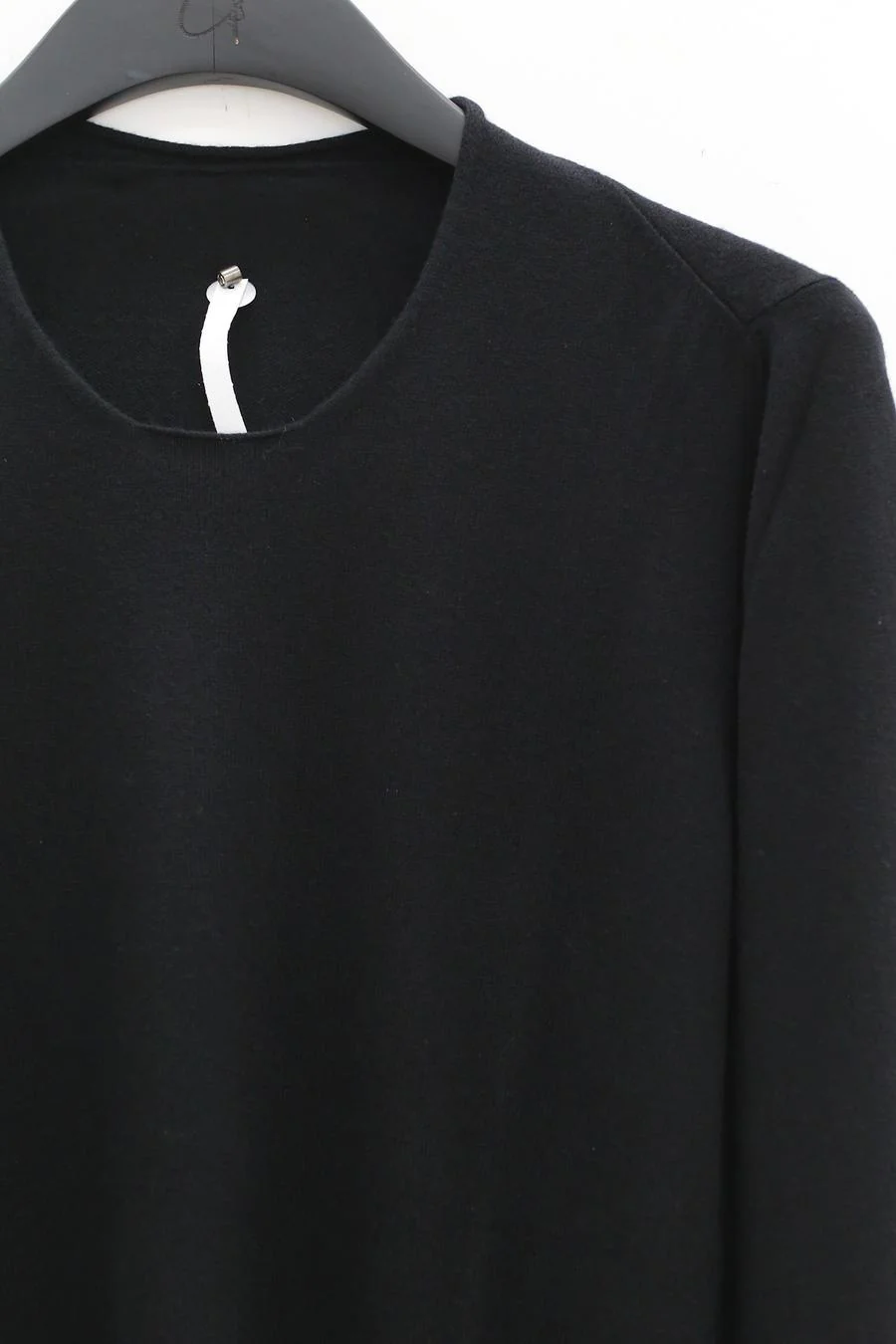 label under construction perforated crew neck sweater 36YMSW223-WS16-RG 36/9 - Image 2