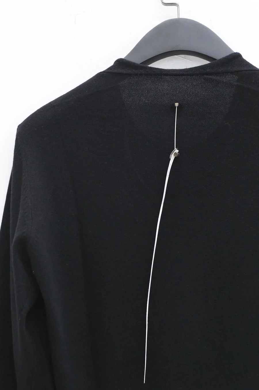 label under construction perforated crew neck sweater 36YMSW223-WS16-RG 36/9 - Image 4