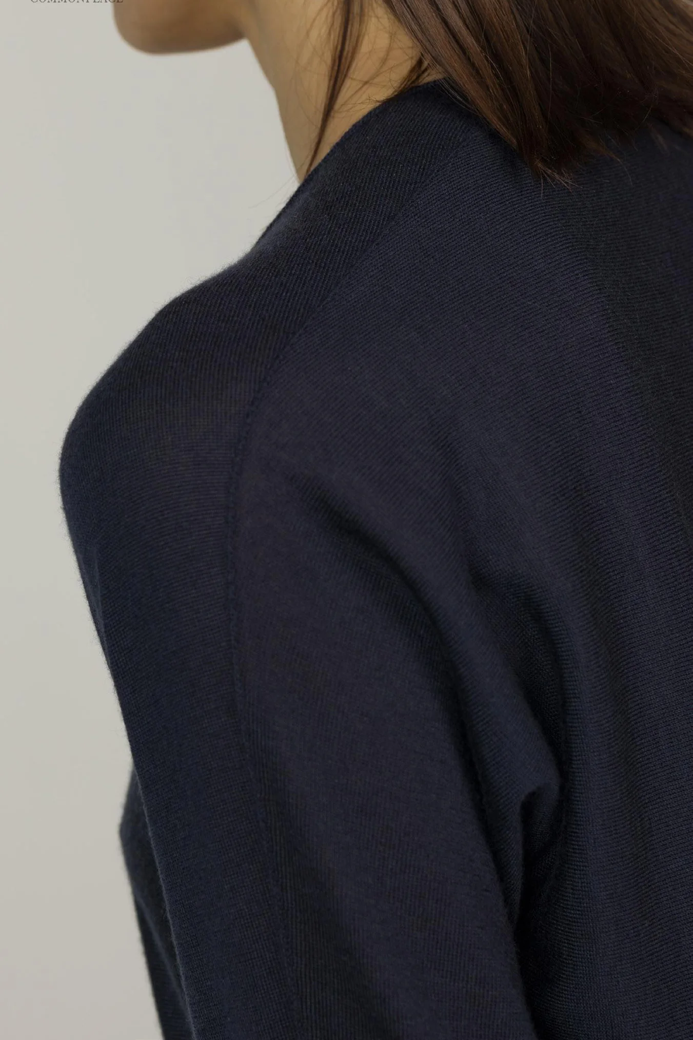 label under construction round neck spandrel lightweight sweater YMSW128 GOL1 BB - Image 5