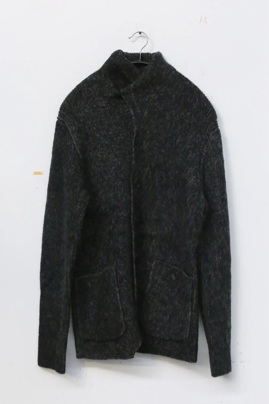 Label Under Construction scarf collar card jacket LUC-YMBL79-BK-MG - Image 6