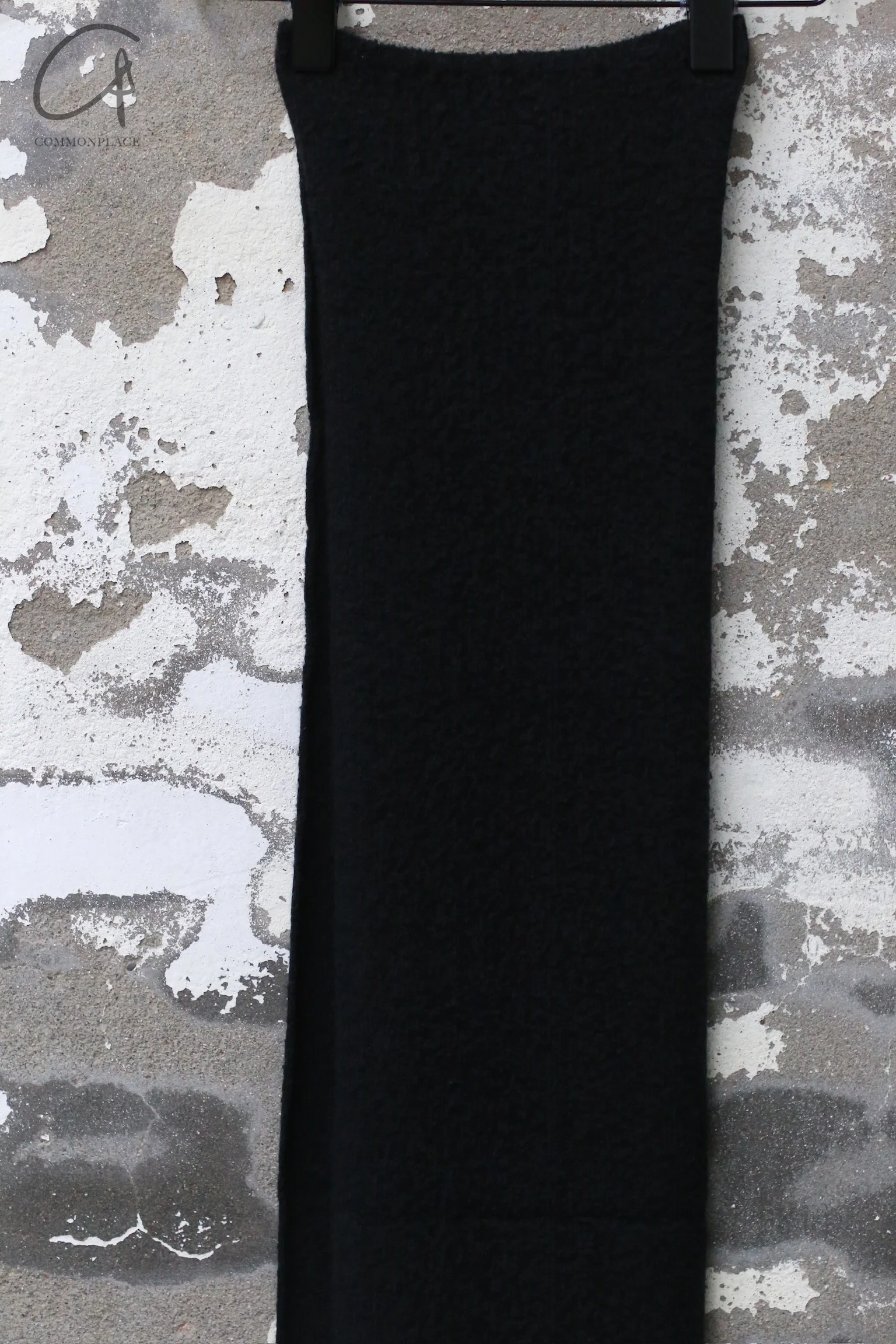 LABEL UNDER CONSTRUCTION Scarf Italy LUC-44_YSC232-CAS1NIR1-BK/DG LUC-44_YSC232 - Image 2