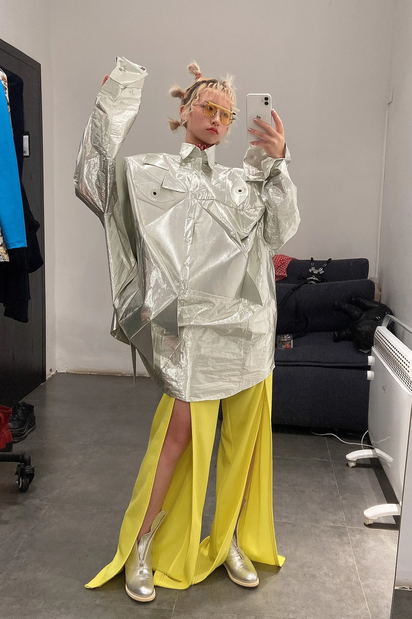 Laerke Anderson Split Pants 180021 WO - Image 36