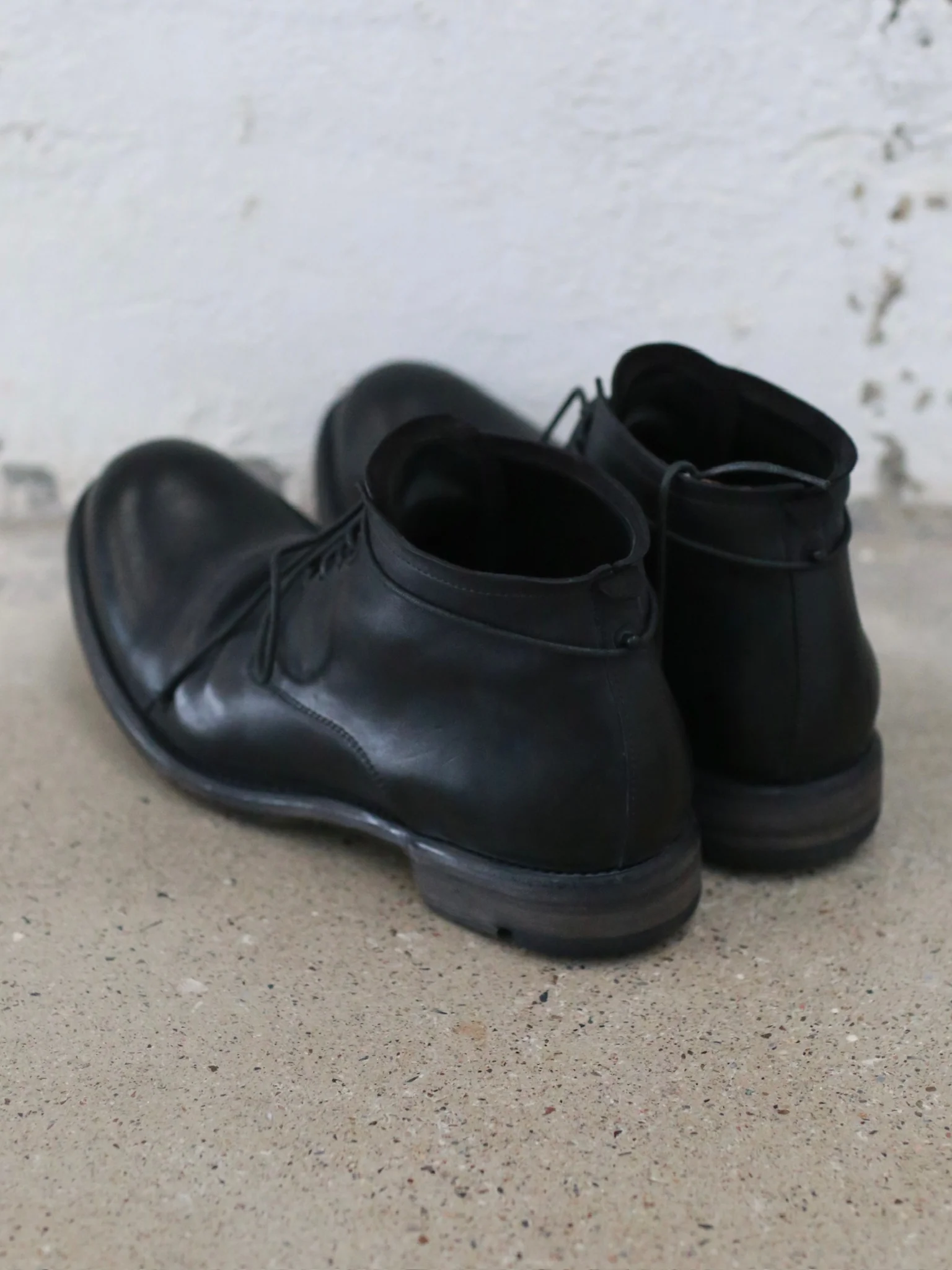 LAYER-0 Horsehide Shoes, Italy, LO-S25-1-22-black - Image 4