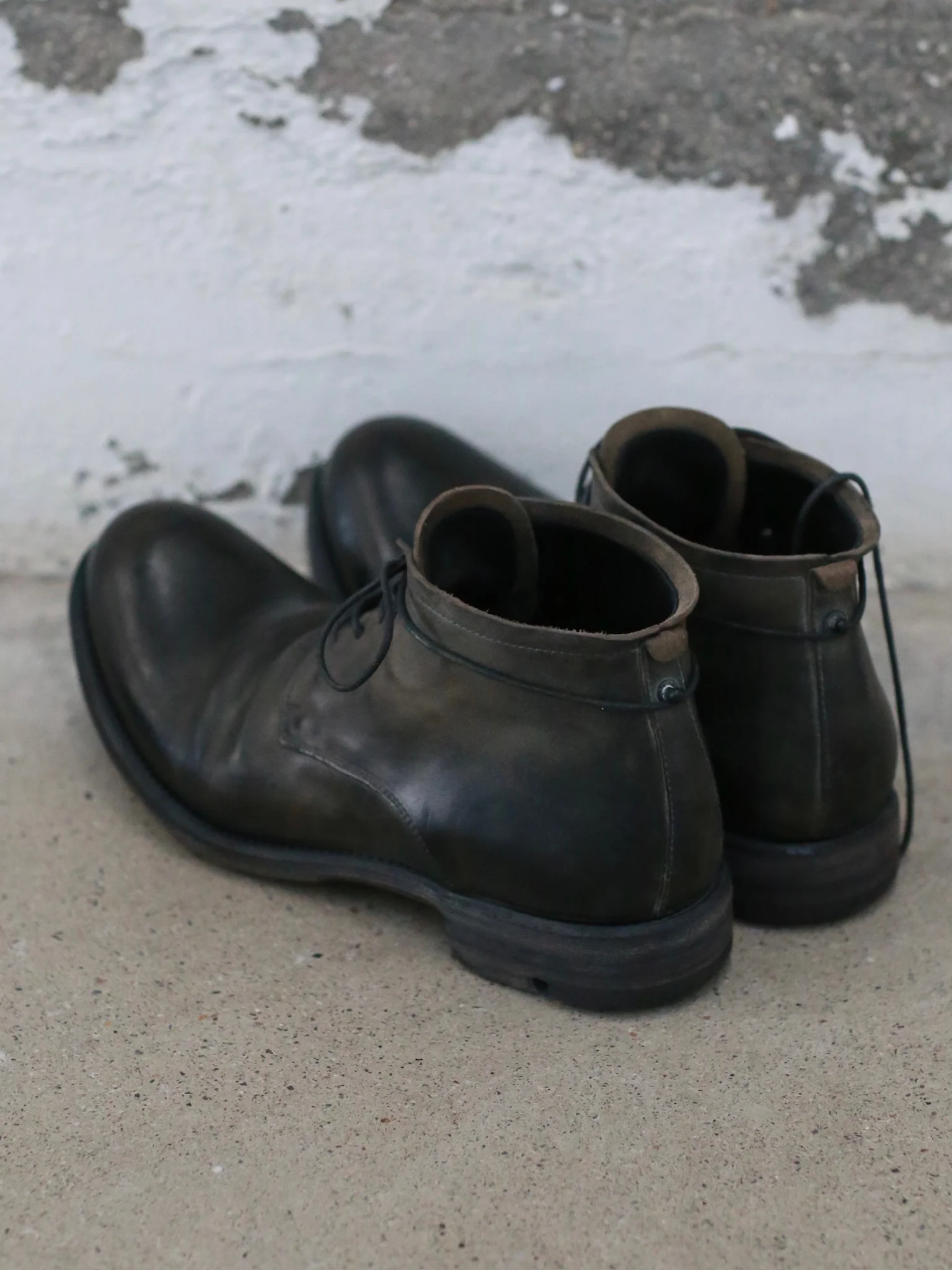 LAYER-0 Horsehide Shoes, Italy, LO-S25-1-22-grey - Image 4