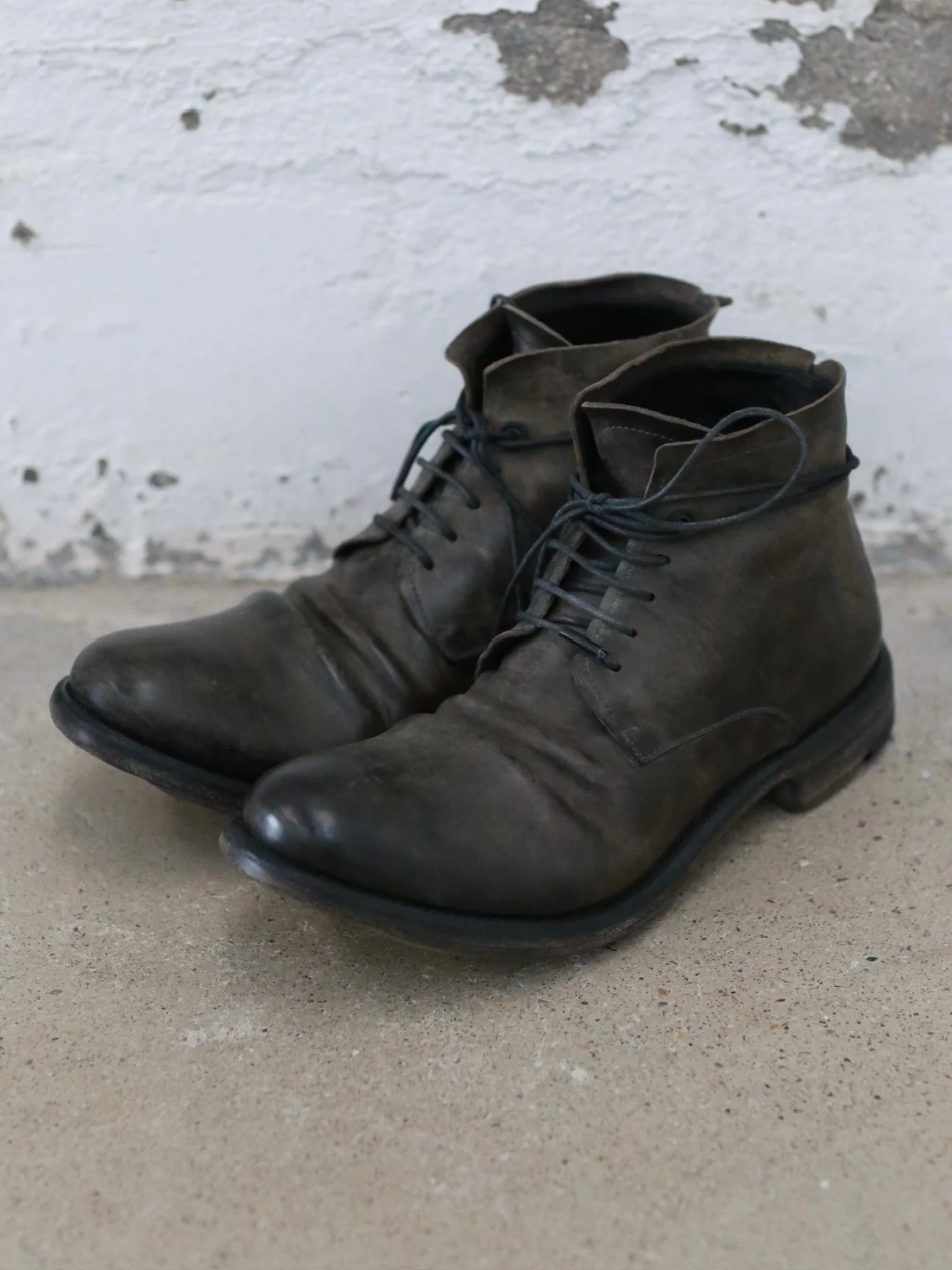 LAYER-0 Horsehide Shoes, Italy, LO-S25-1-23-grey - Image 3