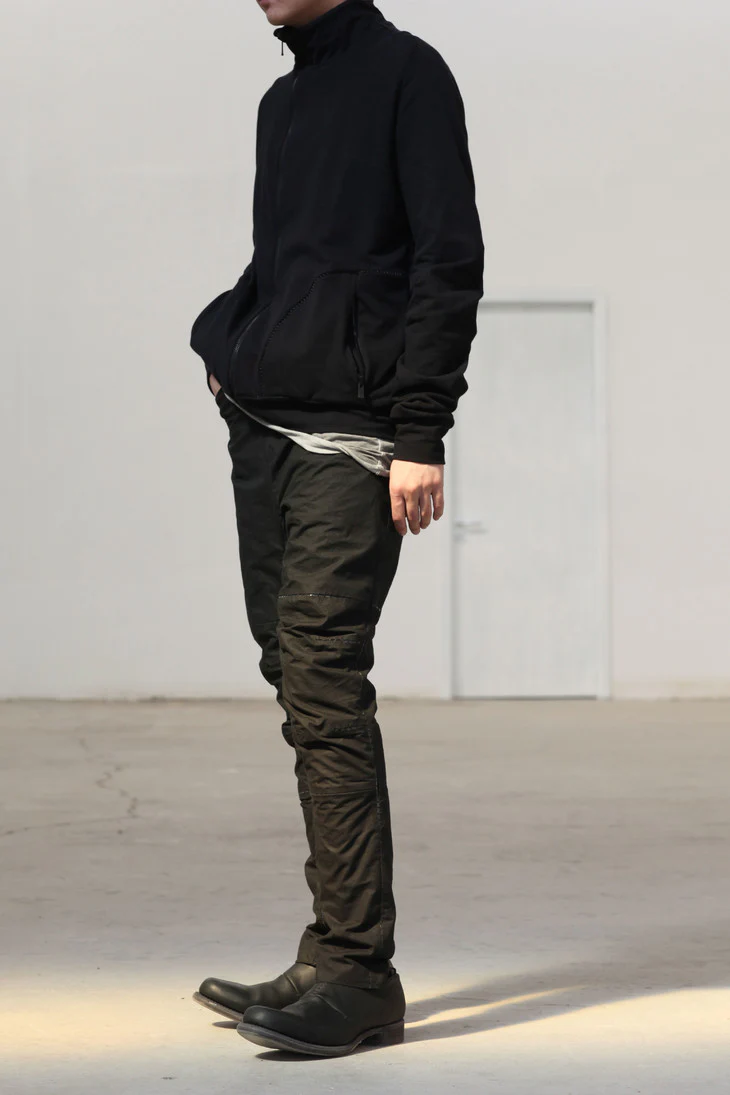leopold bossertn (stitched cycling pants-vacuum stitching method) Darted Biker Pants COTTON - Image 11