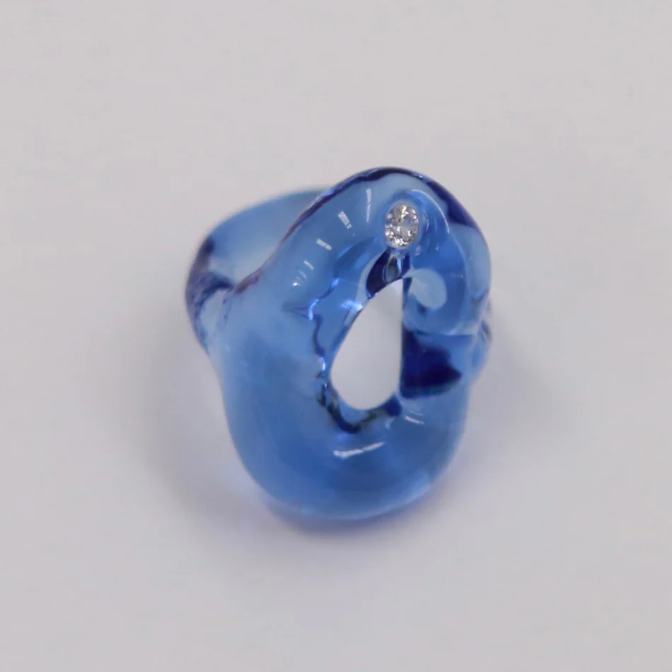 LEVENS 25 Spring/Summer ISLA Ring LVS-SS2516ISLRING-BL-LAN Blue - Image 2